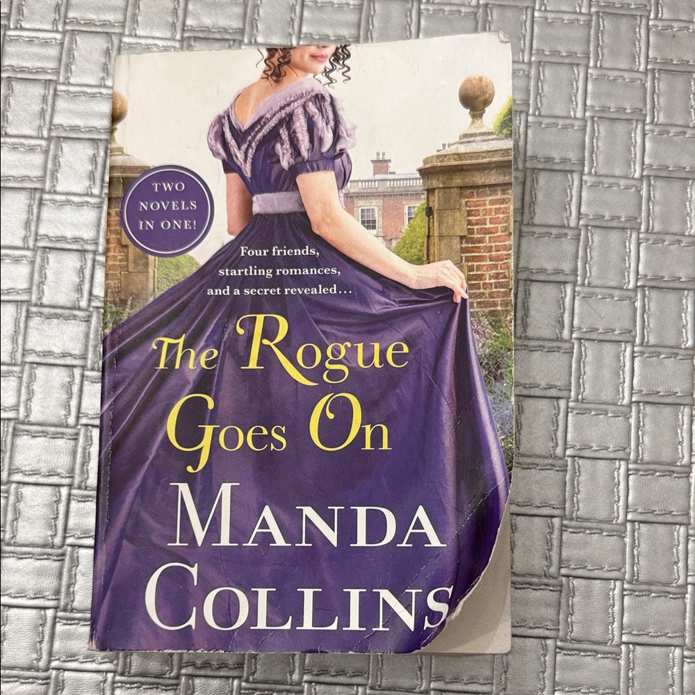 The Rogue Goes On by Manda Collins Historical Romance Paperback